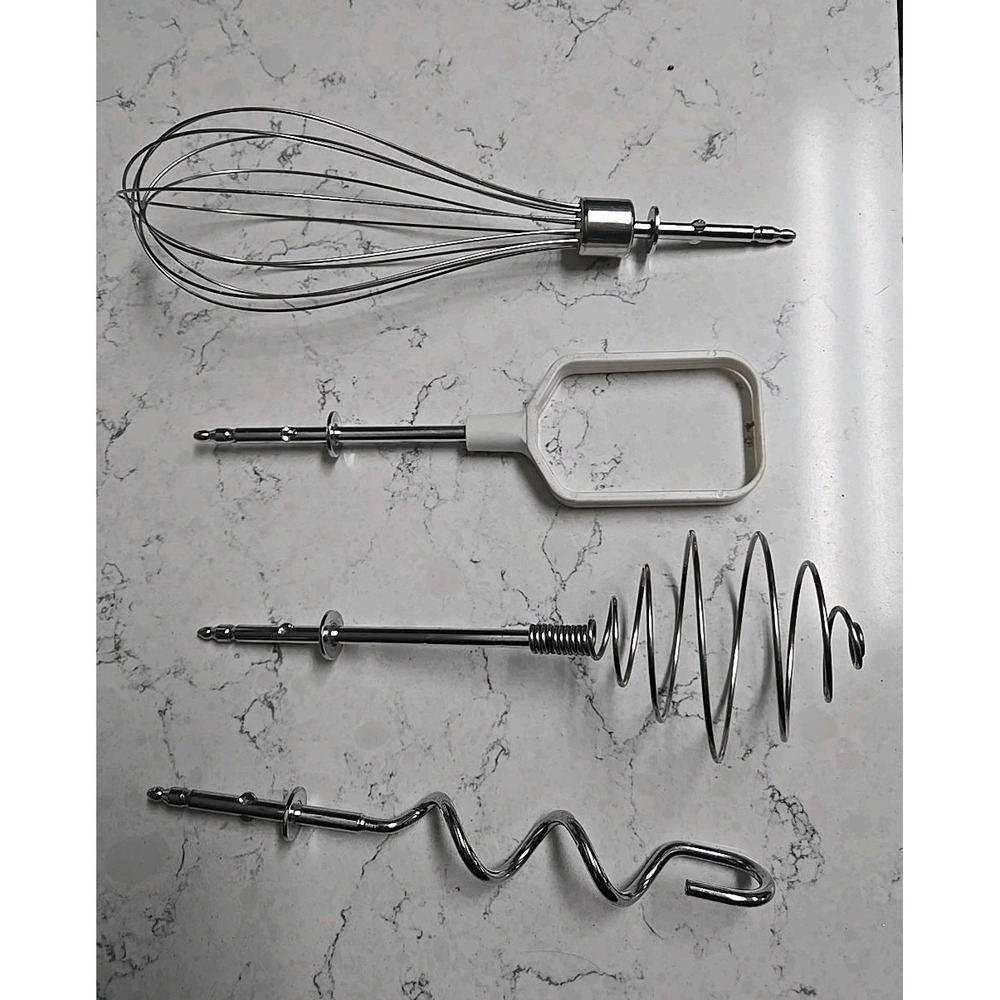 Black & Decker Handy Mixer #9210 Attachment Replacements 4 Piece Set EUC